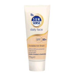 کرم ضد آفتاب ایگو سری سان سنس دیلی فیس ⁺SPF50 وزن ۷۵ گرم