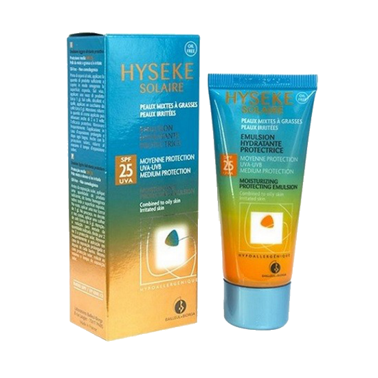 فلوئید ضد آفتاب بایورگا سری هایسک SPF25 حجم ۴۰ میلی لیتر