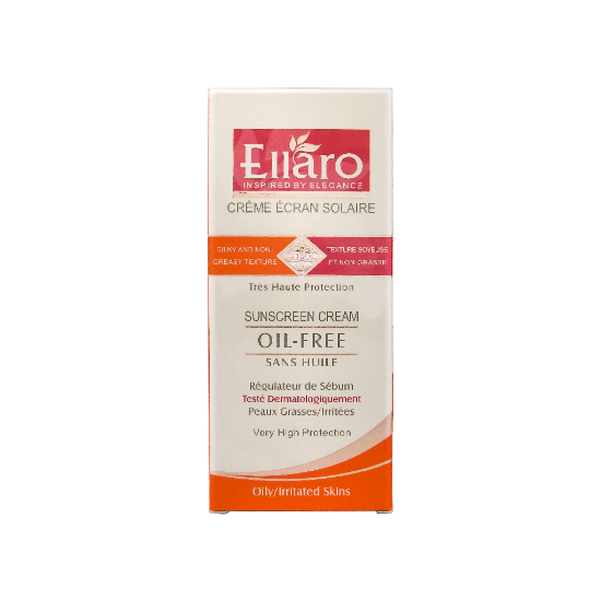کرم ضد آفتاب الارو فاقد چربی بژ روشن +SPF 50 حجم ۴۰ میلی لیتر
