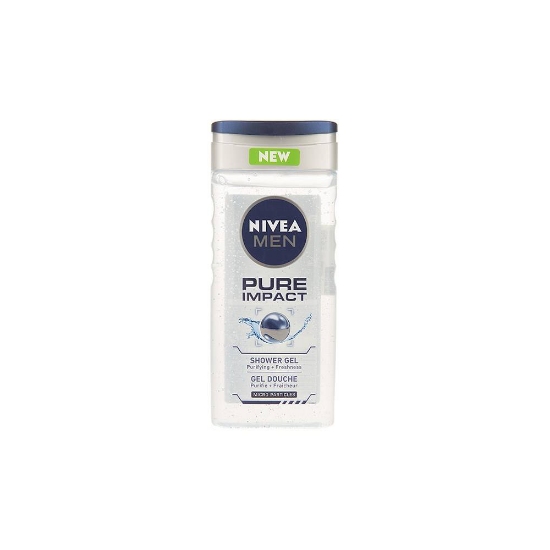 شامپو سر،صورت و بدن مردانه نیوآ مدل Pure Impact حجم 250 میلی لیتر