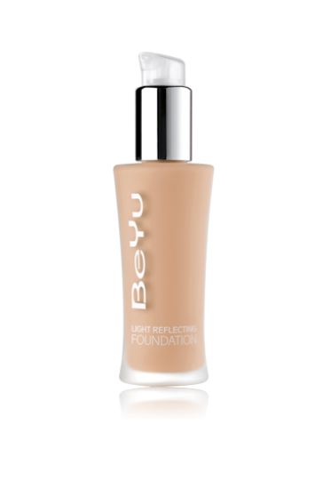 پوشاننده لایت رفلکتینگ بی‌یو Beyu Light Reflecting Foundation مجوز کد بهداشت : 4033651386212 پوشاننده لایت رفلکتینگ بی‌یو دارای یک بافت مخملی و کرمی به همراه رنگدانه‌های انعکاس دهنده نور می‌باشد