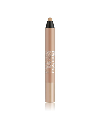 پوشاننده لکه کاور اند کلیر اسپات بی‌یو BeYu Cover & Clear Spot Stick Long Lasting (کد رنگ 03)