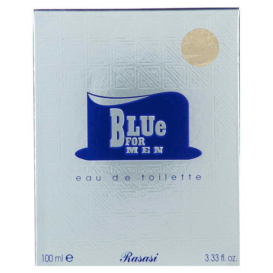 ادو تویلت مردانه روساسی مدل Blue for men حجم 100 میلی لیتر