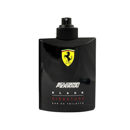 ادو تویلت مردانه فراری بلک سیگناتور Ferrari Black Signature Eau De Toilette For Men 125ml