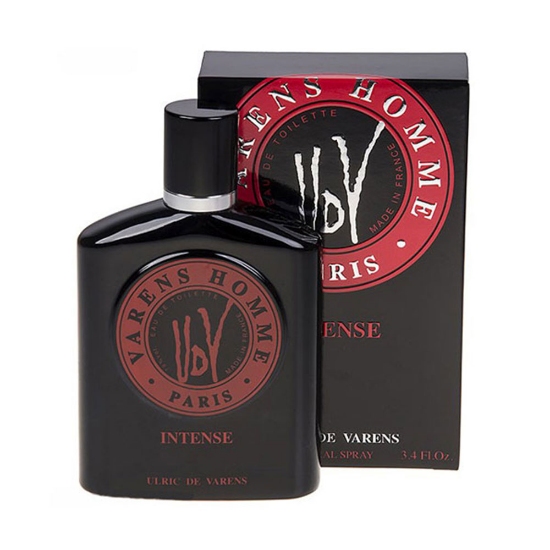 ادو تویلت مردانه اولریک دو وارن مدل Varens Homme Intense حجم 100 میلی لیتر