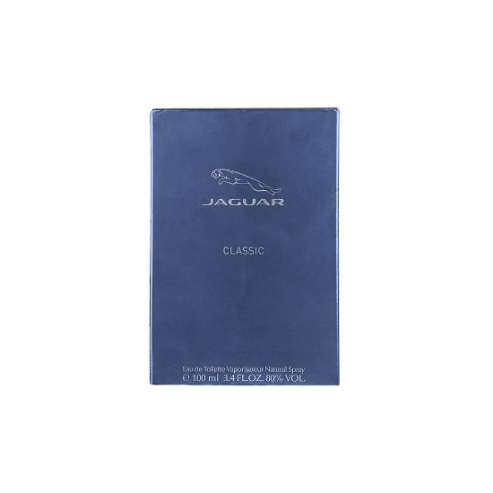 ادو تویلت مردانه جگوار مدل Classic Blue حجم 100 میلی لیتر