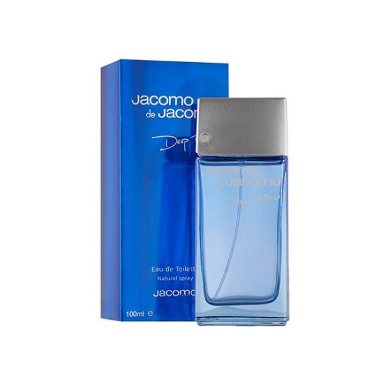 ادو تویلت مردانه جاکومو دیپ بلو Jacomo Deep Blue Eau De Toilette For Men 100ml