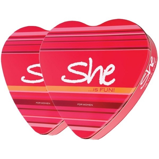 ست ادو تویلت زنانه شی فان She Fun Eau De Toilette Gift Set For Women 50ml