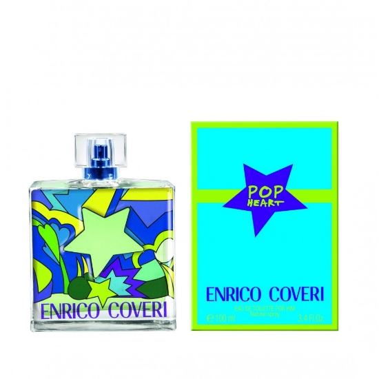 عطر مردانه انریکو کاوری پاپ هارت حجم ۱۰۰ میلی لیتر