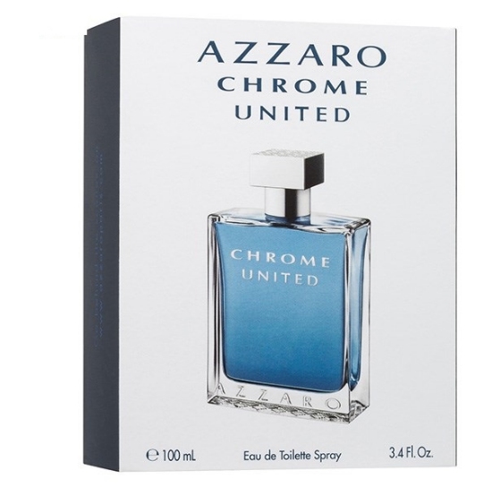 ادو تویلت مردانه آزارو کروم یونایتد Azzaro Chrome United Eau De Toilette For Men 100ml