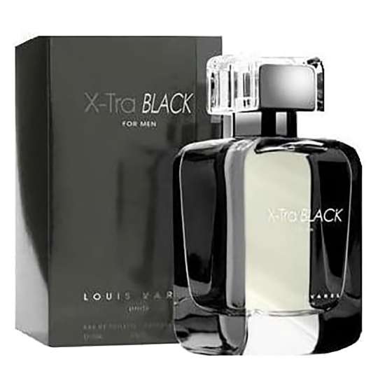 ادو تویلت مردانه لویس وارل مدل X-Tra Black حجم ۱۰۰ میلی لیتر
