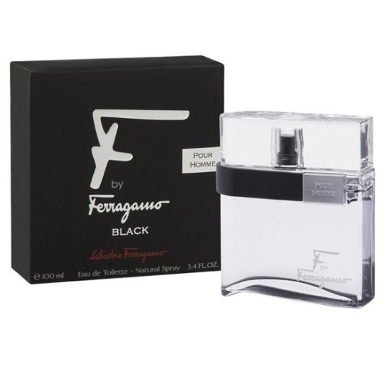 ادو تویلت مردانه سالواتوره فراگامو Salvatore Ferragamo F by Ferragamo Black Eau De Toilette For Men 100ml