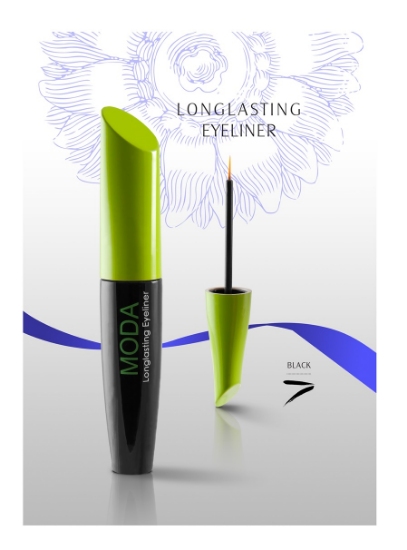 مدا خط چشم مویی Moda Longlasting Eyeliner