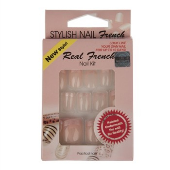 ناخن مصنوعی تریتون Triton Real French NDN-1518-5515 Nail Extension