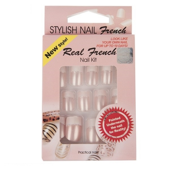 ناخن مصنوعی تریتون Triton Real French NDN-1518-5521 Nail Extension