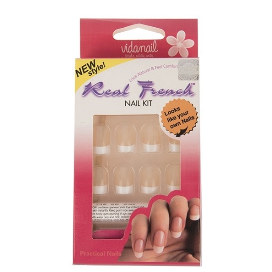 ناخن مصنوعی تریتون Triton Real French NDN-1512-PF05 Nail Extension