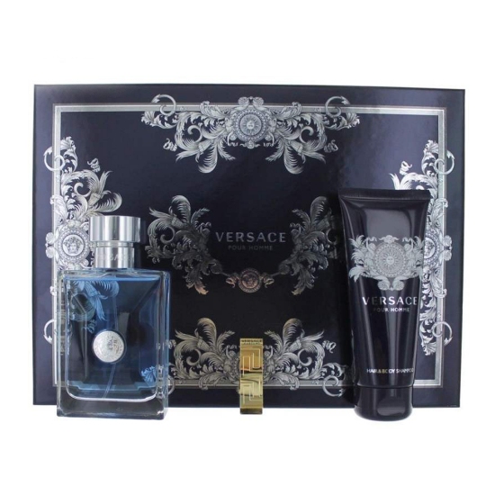 Versace Pour Homme Eau De Toilette Gift Set For Men 100ml