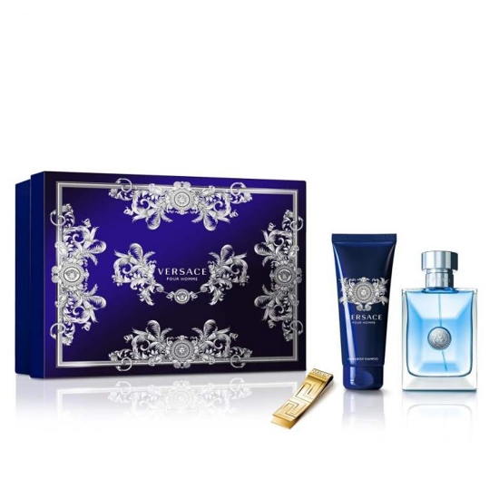 Versace Pour Homme Eau De Toilette Gift Set For Men 100ml