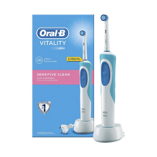مسواک برقی اورال-بی مدل D12.513S Vitality Sensitive Clean