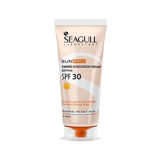 کرم ضد آفتاب رنگی سی گل فاقد چربی SPF30 حجم 40 میلی لیتر