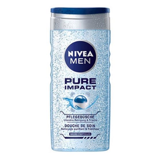 شامپو بدن مردانه نیوآ مدل Pure Impact حجم 250 میلی لیتر