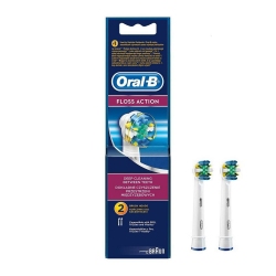 یدک مسواک برقی اورال بی مدل FLOSS ACTION بسته ۲ تایی