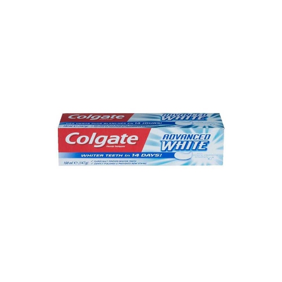 خمیر دندان کلگیت مدل Advanced White حجم 100 میلی لینر