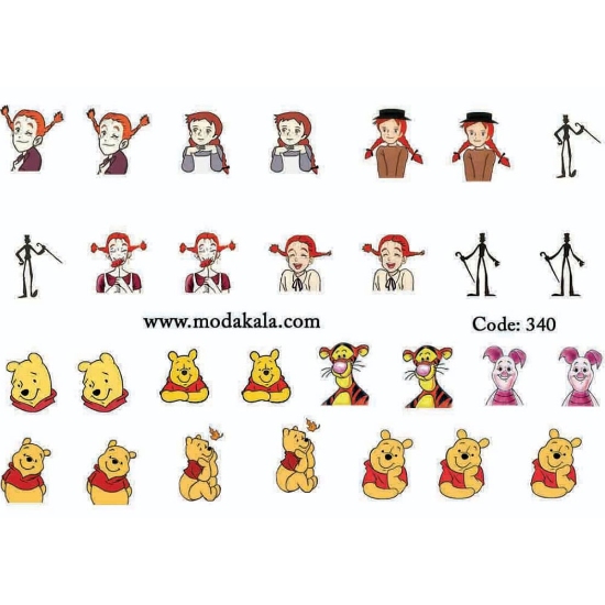 لنز ناخن شماره 340