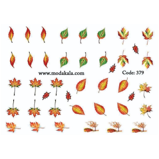 لنز ناخن شماره 379