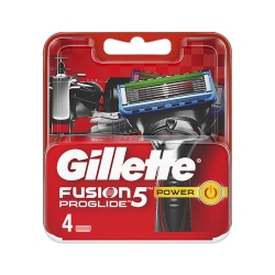 تیغ یدک ژیلت مدل Fusion Proglide Power بسته 4 عددی