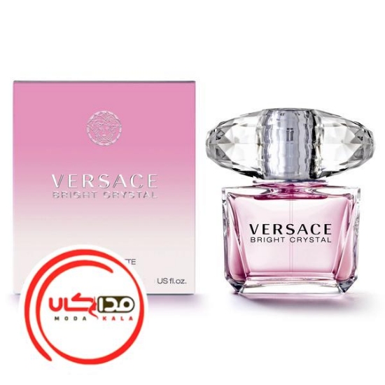 تصویر  ادکلن ورساچه صورتی-برایت کریستال | Versace Bright Crystal