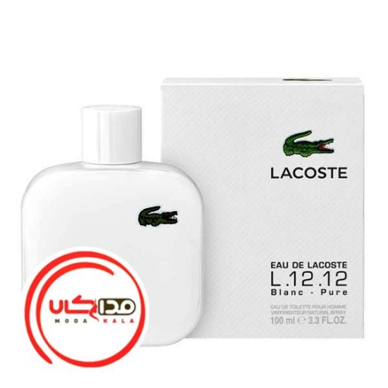 تصویر  عطر ادکلن لاگوست سفید | Lacoste L.12.12 Blanc