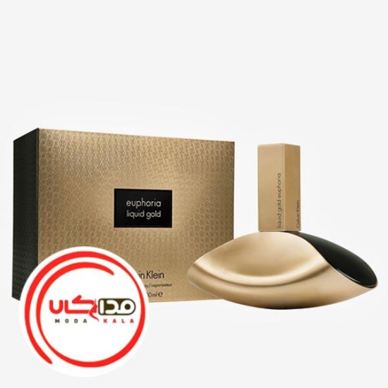 تصویر  عطر ادکلن سی کی ایفوریا لیکویید گلد زنانه | Ck Euphoria Liquid Gold