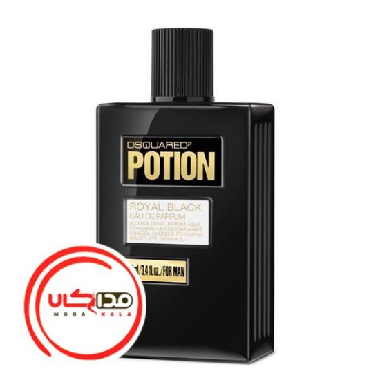 عطر ادکلن دسکوارد پوشن رویال بلک مشکی | DSQUARED Potion Royal Black