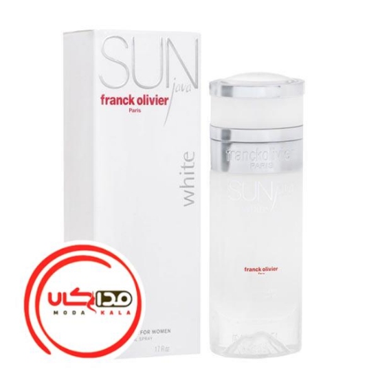 تصویر  عطر ادکلن فرانک الیور سان جاوا وایت مردانه | Franck Olivier Sun Java White Men