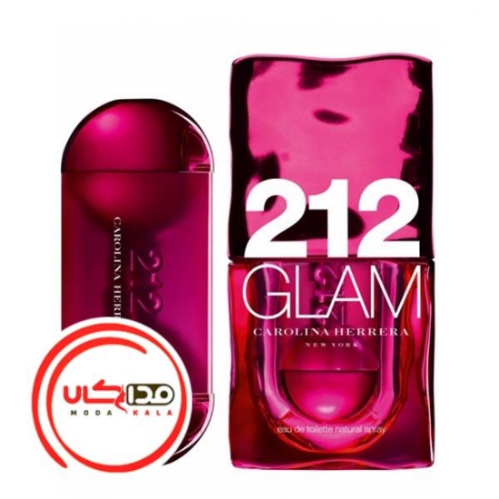 عطر ادکلن کارولینا هررا 212 گلام زنانه | Carolina Herrera 212 Glam