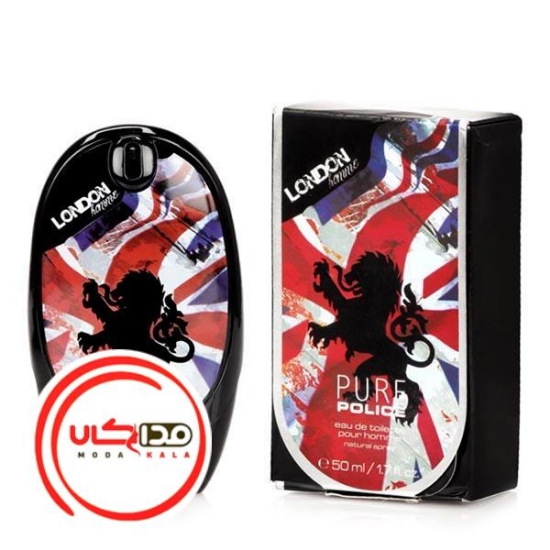عطر ادکلن پلیس پیور لندن مردانه-مشکی | Police Pure London Homme