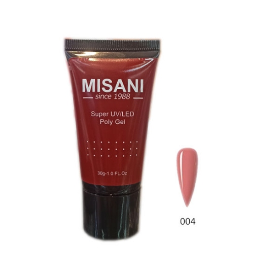 پلی ژل کاشت ناخن میسانی شماره PG004