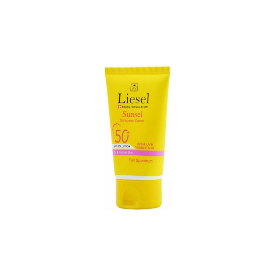 کرم ضد آفتاب لایسل بیرنگ مدل Sunsel SPF50 مناسب پوست خشک و نرمال