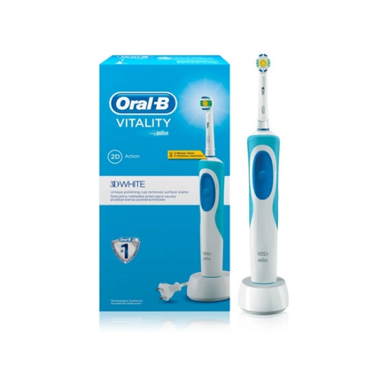 مسواک برقی اورال-بی مدل Vitality D12.513w 3D White