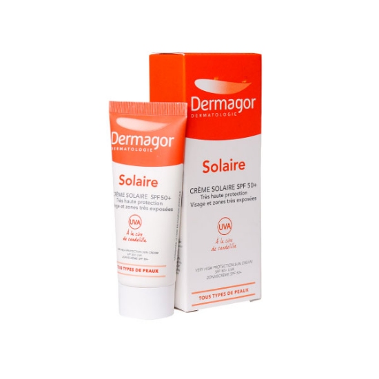 کرم ضد آفتاب SPF50 درماگور حجم 40 میلی لیتر