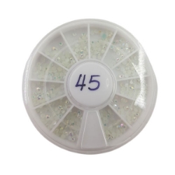 مجموعه نگین طراحی ناخن شماره 45