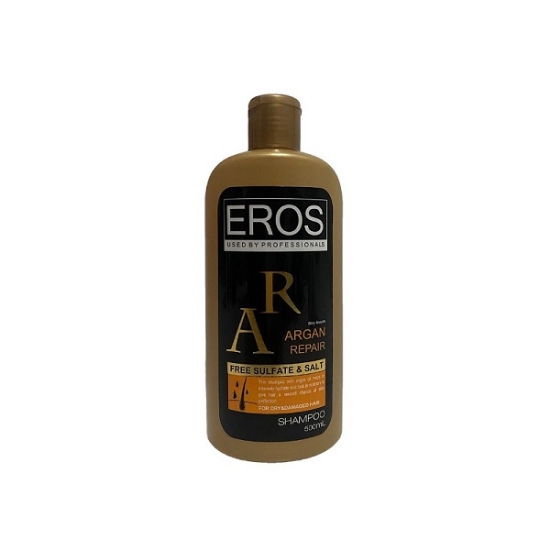شامپو کراتینه بدون سولفات اروس مدل Keratin Smooth حجم 500 میل