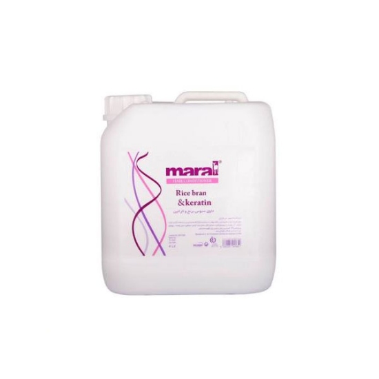 نرم کننده مو مارال مدل Rice bran & keratin حجم 4000 میلی لیتر