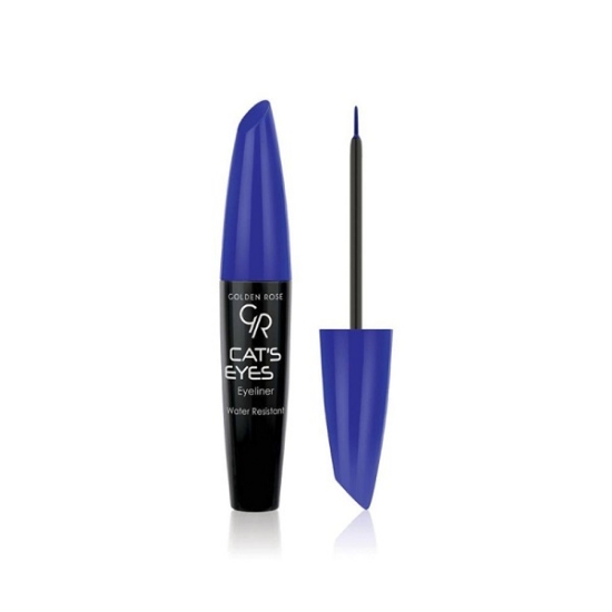 خط چشم ضد آب ماژیکی گلدن رز مدل Precision رنگ آبی