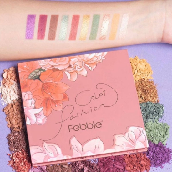 پالت سایه 16 رنگ فبل مدل FASHION COLOR
