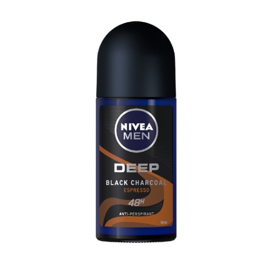 رول ضد تعریق مردانه نیوآ سری deep مدل Black Carbon حجم 50 میلی لیتر