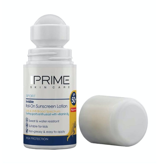 ضد آفتاب لوسیون رولی بی رنگ  پریم +SPF50