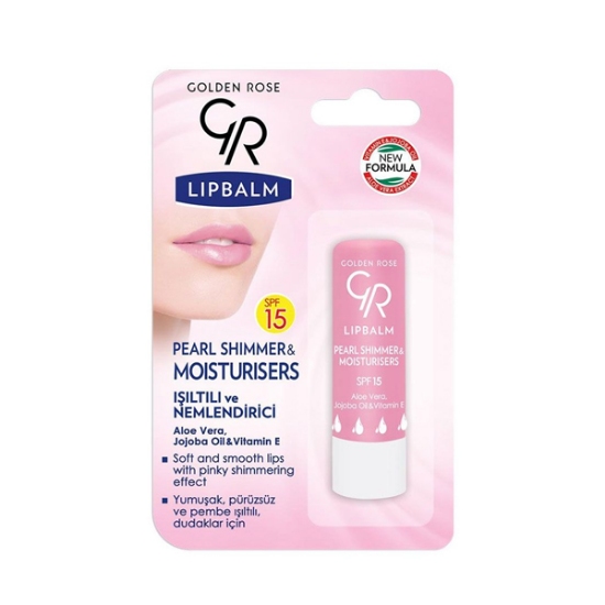 بالم لب ویتامینه SPF15 گلدن رز