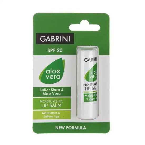 بالم لب گابرینی Gabrini با SPF20 حاوی عصاره آلوئه ورا